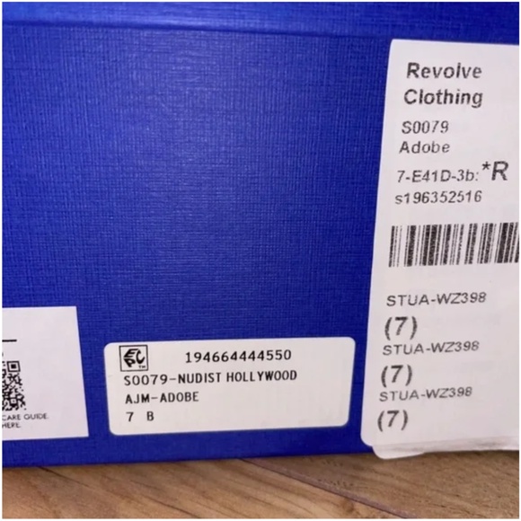 Stuart Weitzman NUDIST HOLLYWOOD PLATFORM SANDAL - Brand New in Box Sz 7 - Picture 9 of 10